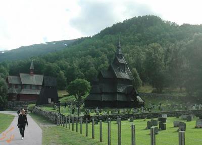 کلیساهای چوبی و قدیمی قرون وسطایی نروژ