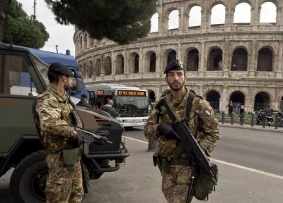 تدابیر شدید امنیتی در آستانه سفر رئیس جمهور چین به رم