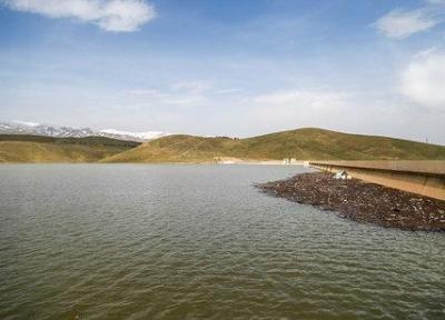 آبگیری سد ورقه شهرستان چاراویماق جهت تامین آب اراضی پایاب سد