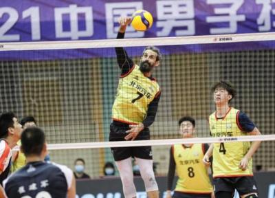 سعید معروف و یارانش بدون شکست در مرحله گروهی لیگ والیبال چین