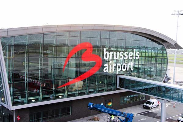 فعالیت فرودگاه بین المللی بروکسل به علت وقوع آتش سوزی متوقف شد