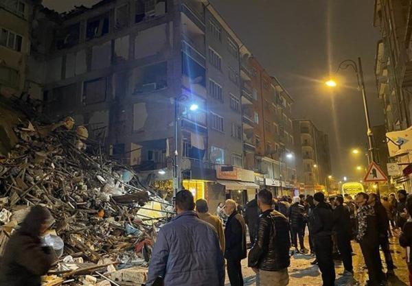 تصویری هولناک از شرایط یک آپارتمان پس از زلزله امروز ترکیه (تور ترکیه)