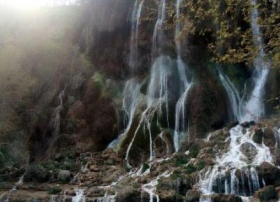 آبشار بیشه ، جلوه ای از زیبایی های طبیعت لرستان