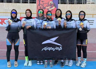 قهرمانی و رکورد شکنی برای بانوان دوچرخه سوار کرمان موتور